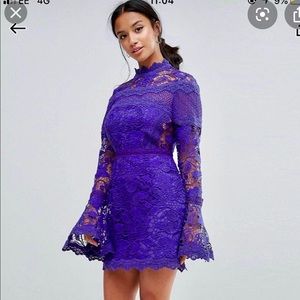 ASOS PETITE PURPLE DRESS